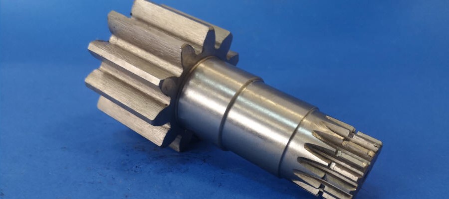 أعمدة محرك الدوران، أعمدة محرك السفر، التروس المنزلقة، محمل الحافة